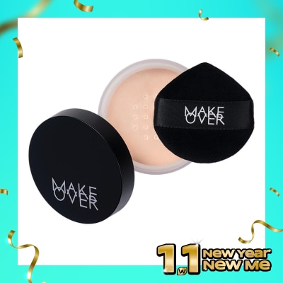 MAKE OVER Make Over Silky Smooth Translucent Powder 01 Porcelain 30g
