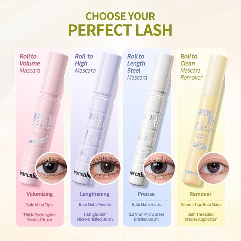 Roll to Clean Mascara Remover 8g