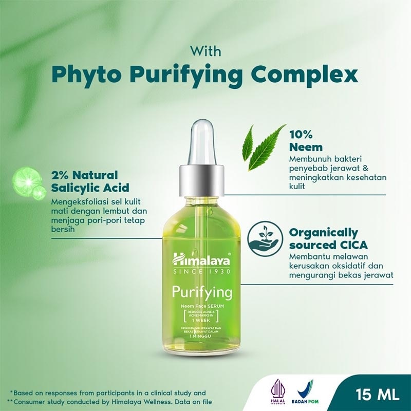 Purifying Neem Face Serum 15ml
