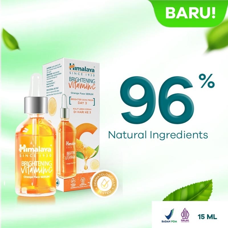 Brightening Vitamin C orange Face Serum 15ml