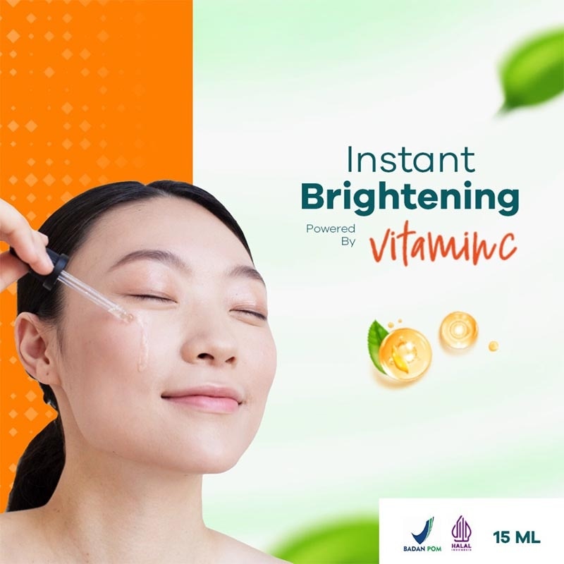 Brightening Vitamin C orange Face Serum 15ml