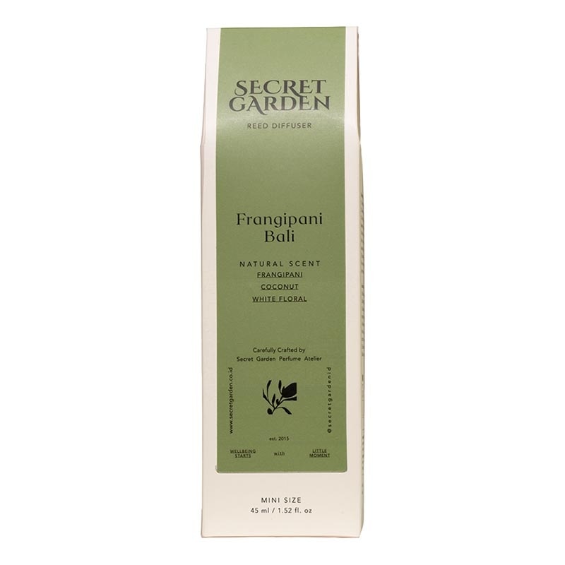 Secret Garden Reed Diffuser Frangipani Bali 45ml