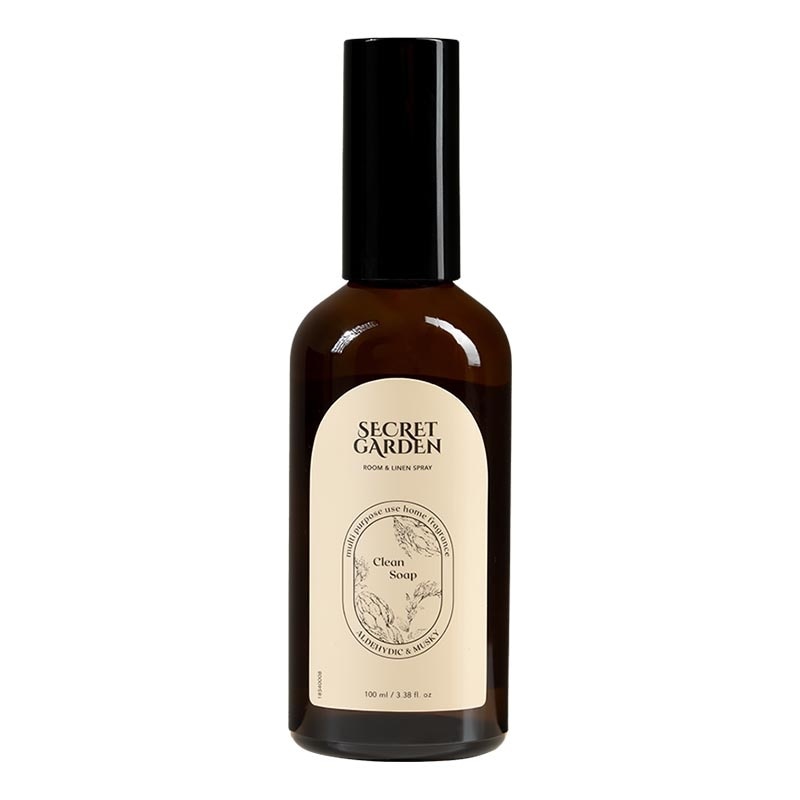 Secret Garden Room And Linen Spray Clean Soap 100ml