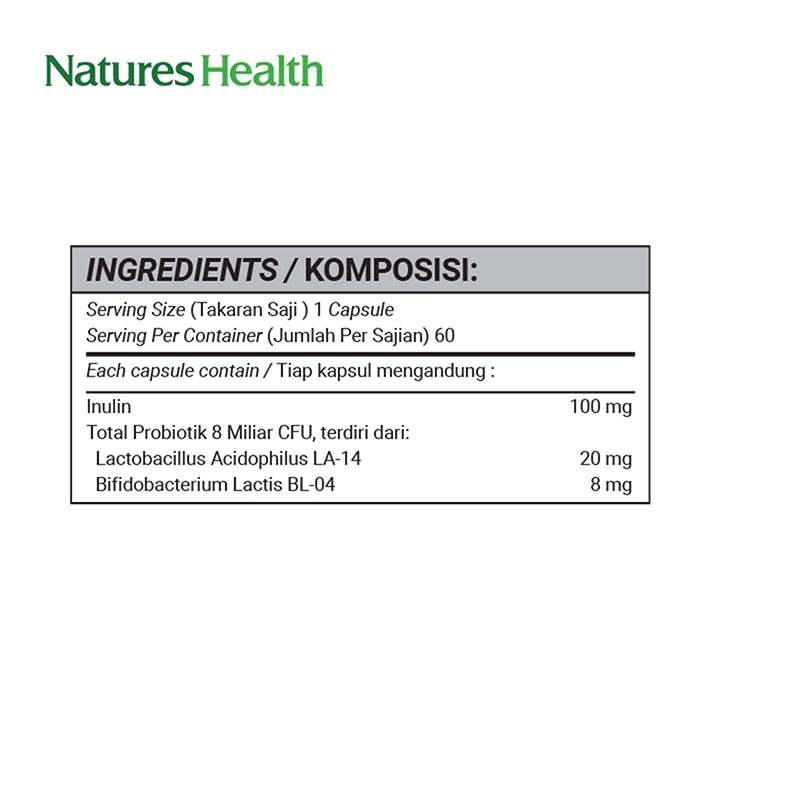 Probiotic Complex Kapsul 60'S