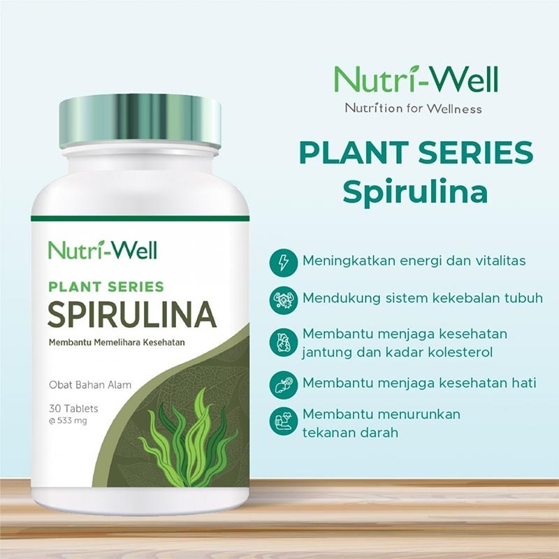 Plant Series Spirulina Tablet 30'S