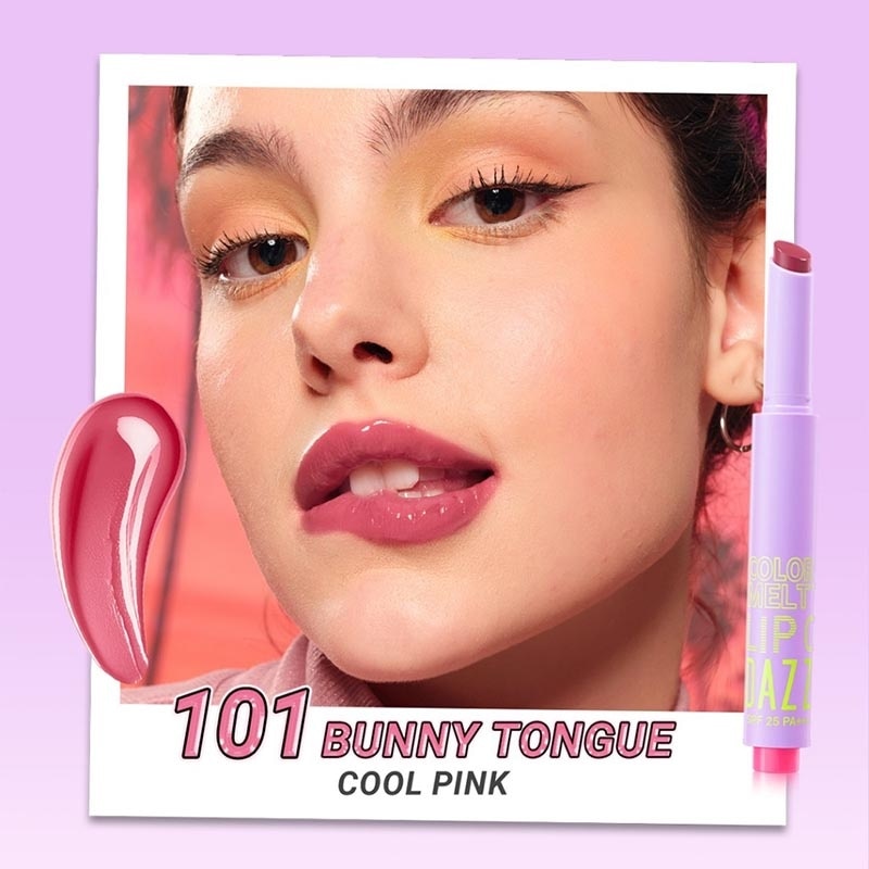 Color Chrome Melt To Dew Lip Click 101 Bunny Tongue 2 g