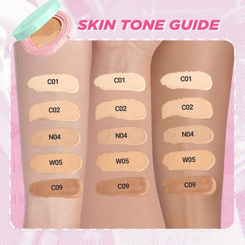 Acne Armor Puff Perfection Cushion C01 Light Fair 13 g