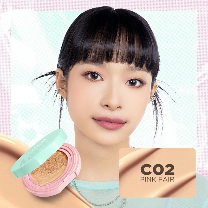 Acne Armor Puff Perfection Cushion C02 Pink Fair 13 g