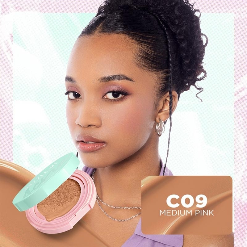 Acne Armor Puff Perfection Cushion C09 Medium Pink 13 g