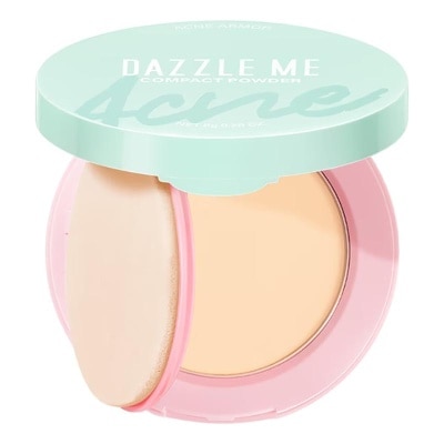 DAZZLE ME - Acne Armor Flawless Flex Compact Powder W01 Light Ivory 8 g