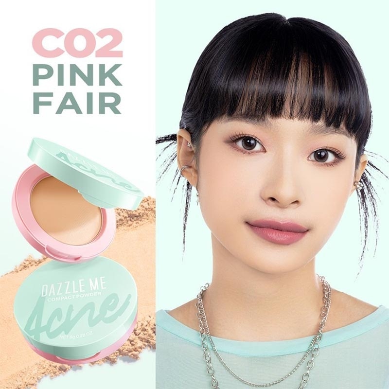 Acne Armor Flawless Flex Compact Powder C02 Pink Fair 8 g