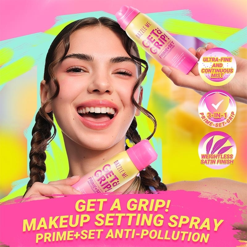 Get A Grip! Makeup Setting Spray Prime+Set Anti-Pollution 50 ml