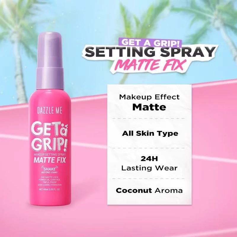Get a Grip! Matte Fix Setting Spray 60ml