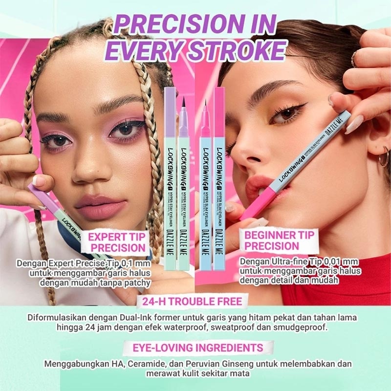 Lock & Wing! Hyper Stay Eyeliner 0.55 ml