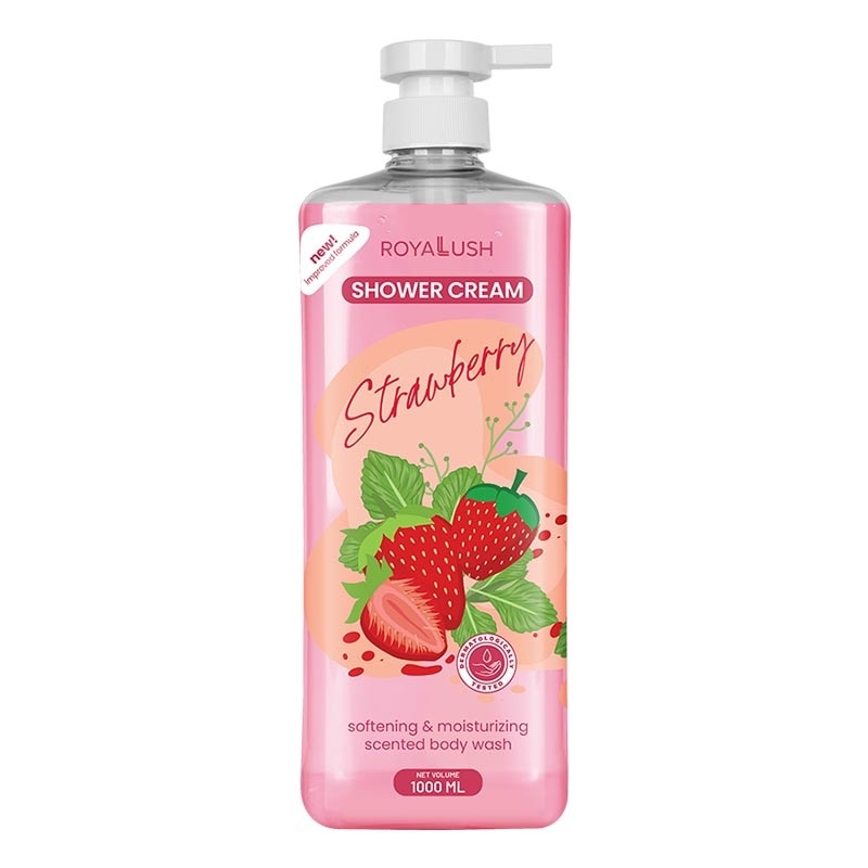 Royalush Shower Gel Strawberry 1000ml