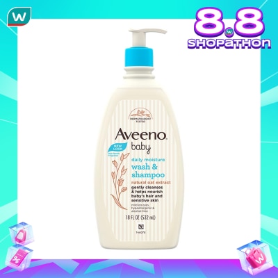 AVEENO AVEENO BABY DAILY MOIST WASH&SHP 532ML