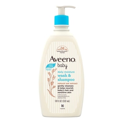 AVEENO Aveeno Baby Daily Moisture Wash & Shampoo 532ml