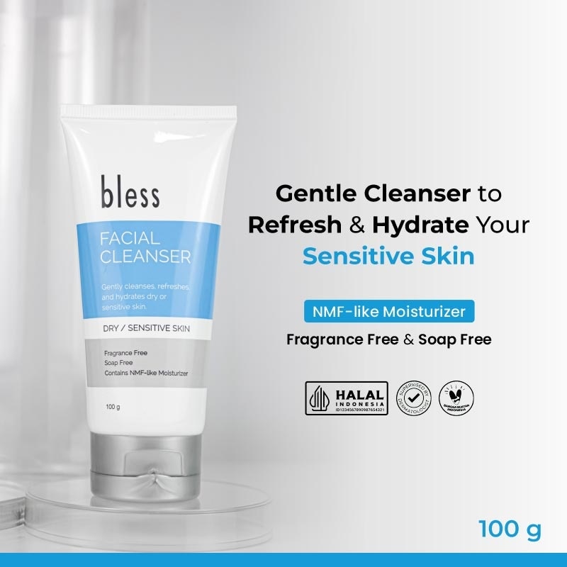 Bless Facial Cleanser for Sensitive Skin 100g