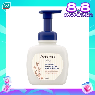 AVEENO AVEENO BABY SR FOAMING WASH 400ML