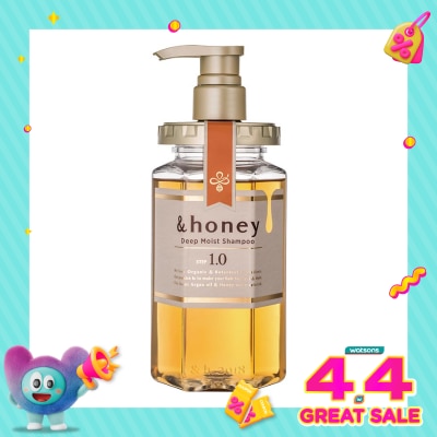 AND HONEY - &Honey Deep Moist Shampoo 1.0 440ml