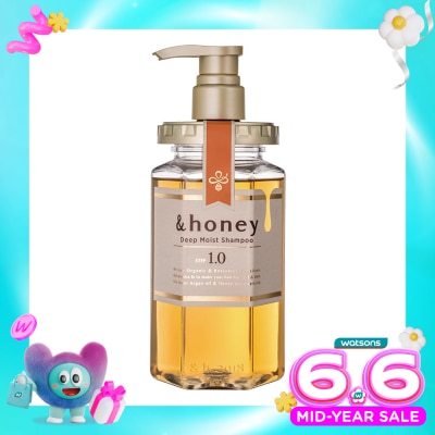 AND HONEY - &Honey Deep Moist Shampoo 1.0 440ml