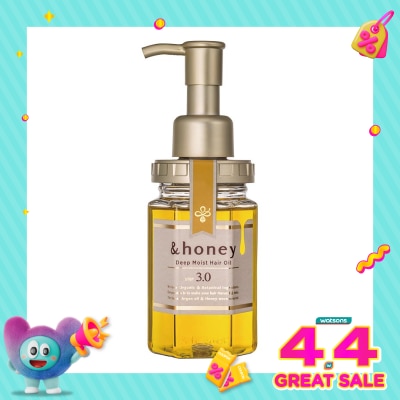 AND HONEY - &Honey Deep Moist Hair Oil 3.0 100ml