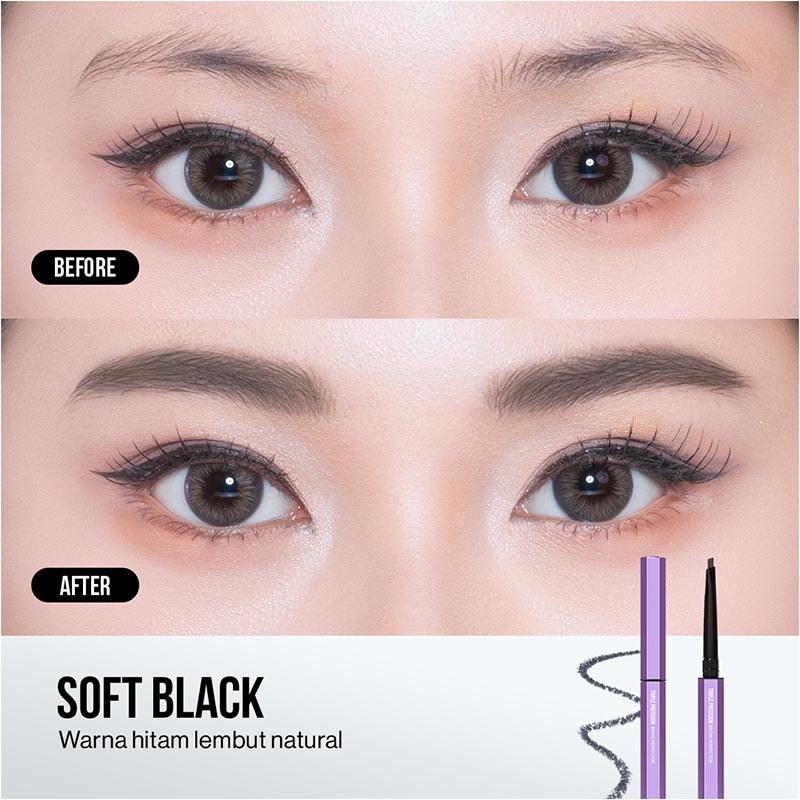 Triple Precision Brow Perfector 04 Soft Black 0.1g