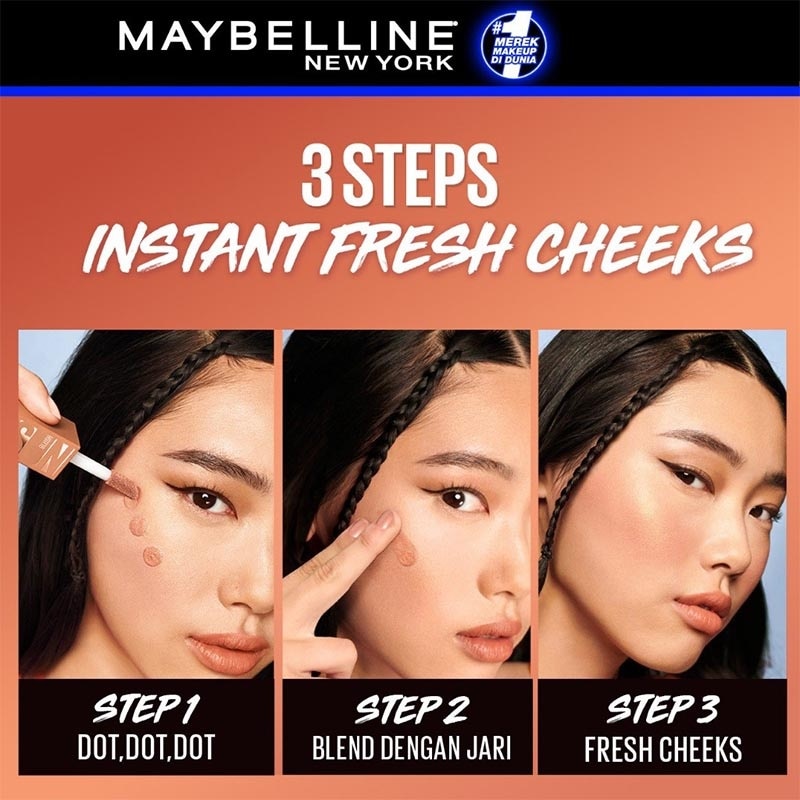 Maybelline Sunkisser 2-in-1 Highlighter Blush 06 City Sizzle