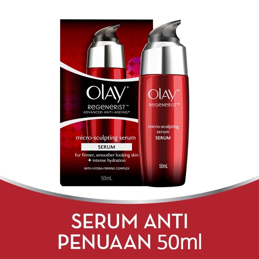 Promo Harga Olay Regenerist   Micro Sculpting Serum 50 ml - Watsons