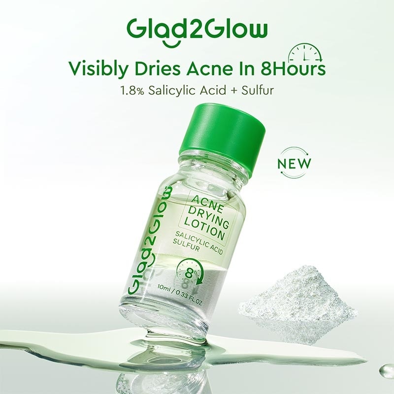 Glad2Glow Acne Drying Lotion 10ml