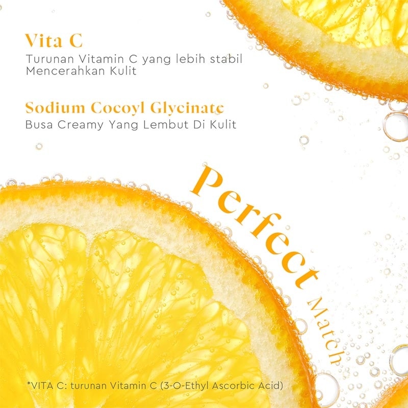 Glad2Glow Perfect Vita C Bright Glow Cleanser 80g