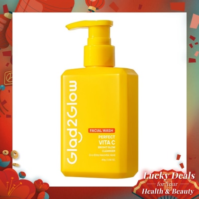 GLAD2GLOW Glad2Glow Perfect Vita C Bright Glow Cleanser 80g