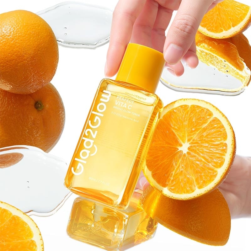 Glad2Glow Perfect Vita C Bright Glow Toner 80ml