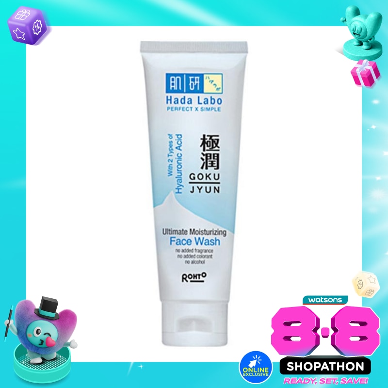 Hada Labo Gokujyun Moisturising Face Wash 100g image