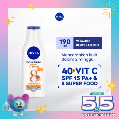 NIVEA - Body Lotion UV Extra White 200ml