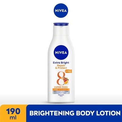 NIVEA Nivea Body Lotion Extra Bright Repair and Protect SPF15 190mL