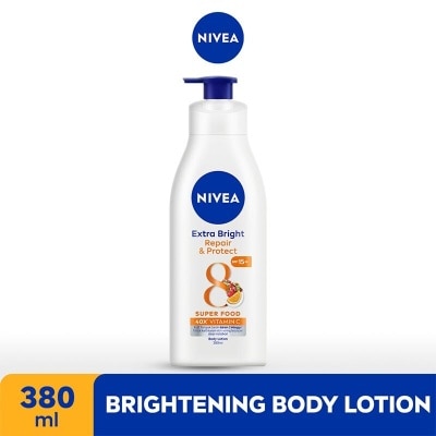 NIVEA Nivea Body Lotion Extra Bright Repair and Protect SPF15 380ml