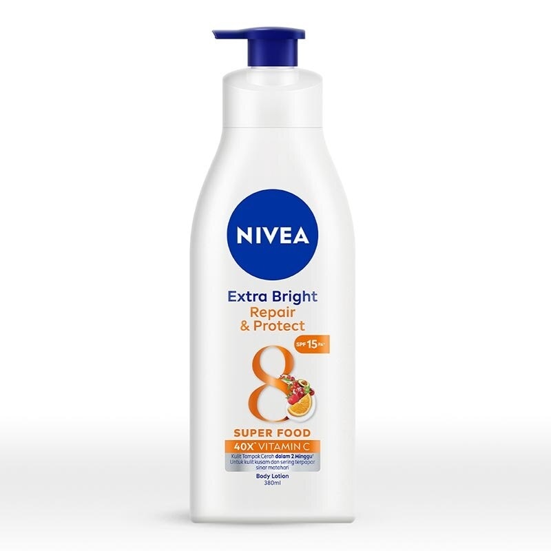 Nivea Body Lotion Extra Bright Repair and Protect SPF15 380ml