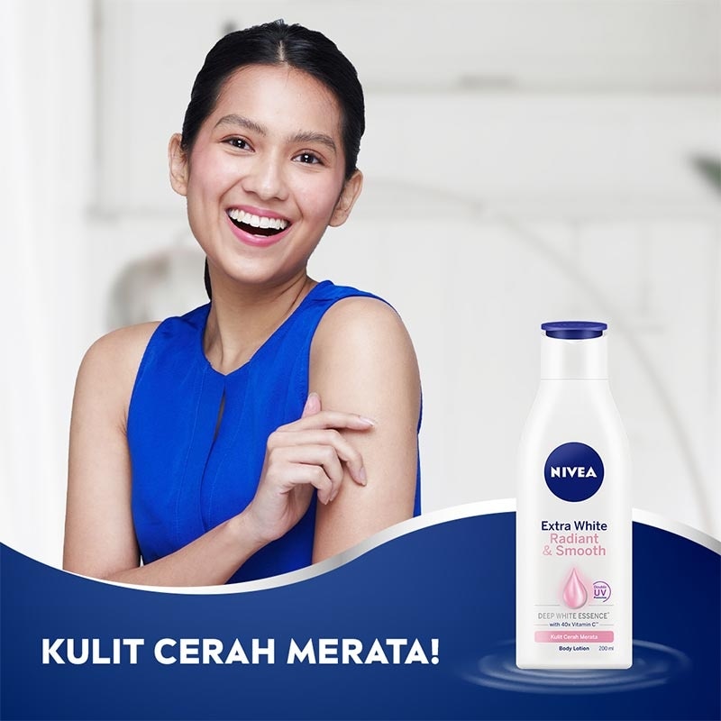 Nivea Body Lotion Extra Bright Radiant & Smooth 400mL