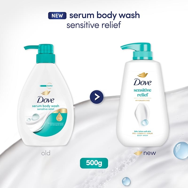 Sensitive Relief Body Wash 550g image