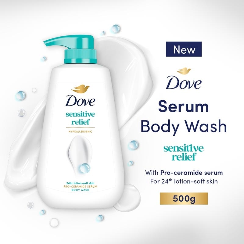 Sensitive Relief Body Wash 550g image
