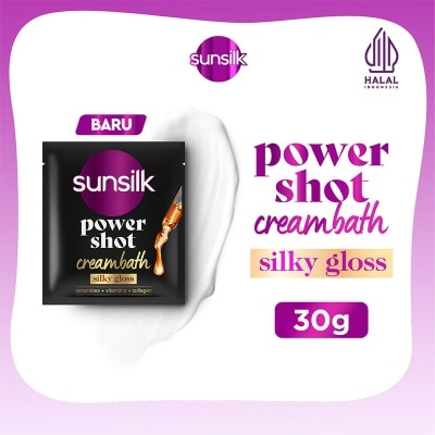 SUNSILK - Powershot Creambath Silky Gloss 30g