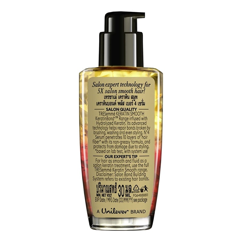 Keratin Smooth Keratinbond+ No 4 Hair Serum 30ml