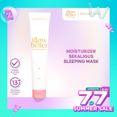 GLOW BETTER Glow Better Effortless Glow Cloud Skin Recipe Advanced Moisturizer 50g