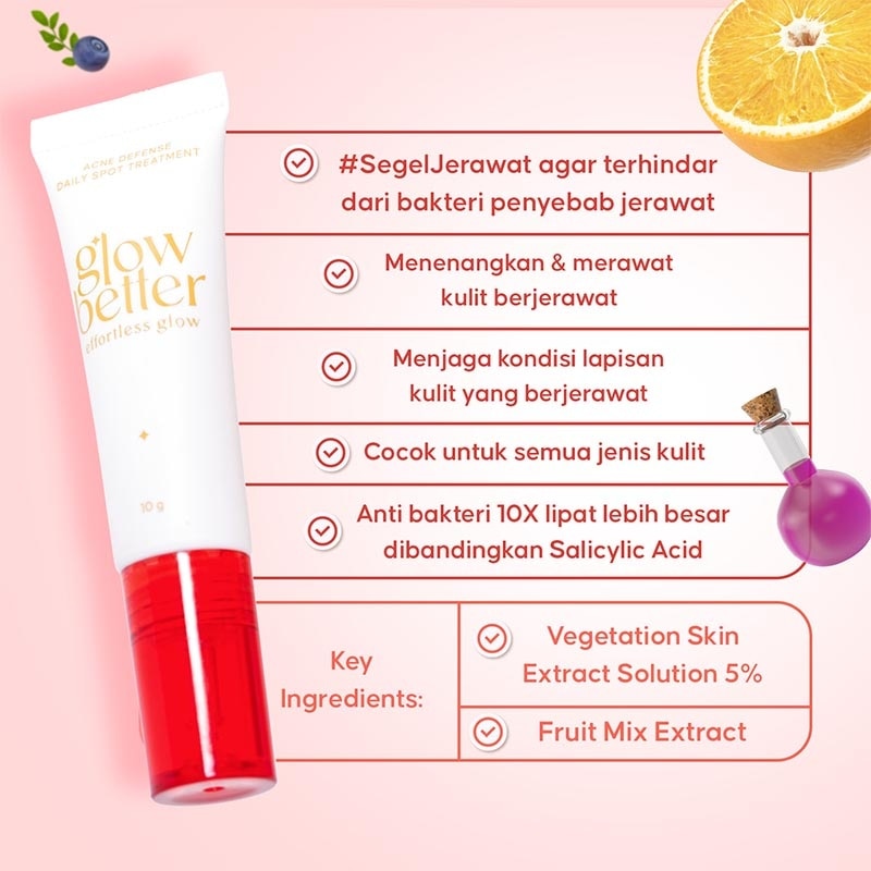 Glow Better Effortless Glow Acne Defense Daily Spot Treatment 10g