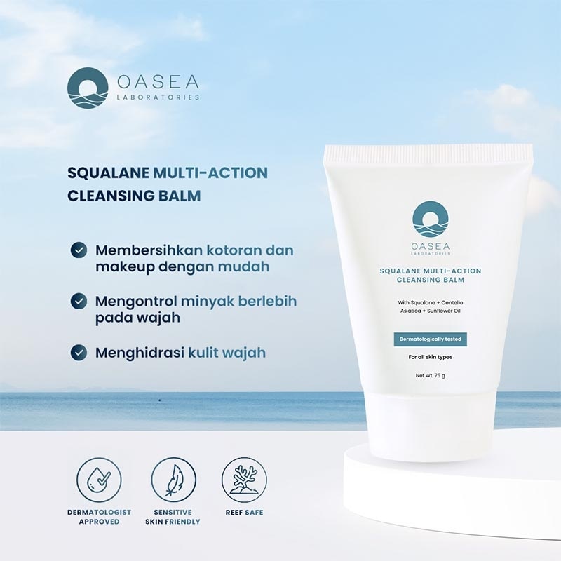 Oasea Squalane Multi-Action Cleansing Balm 75g