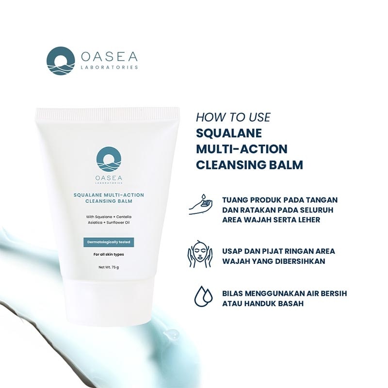 Oasea Squalane Multi-Action Cleansing Balm 75g