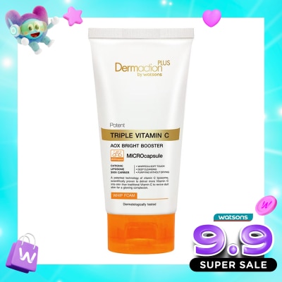 DERMACTION PLUS - Potent Triple Vitamin C Whip Facial Foam 100 g image