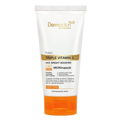 DERMACTION PLUS Potent Triple Vitamin C Whip Facial Foam 100 g