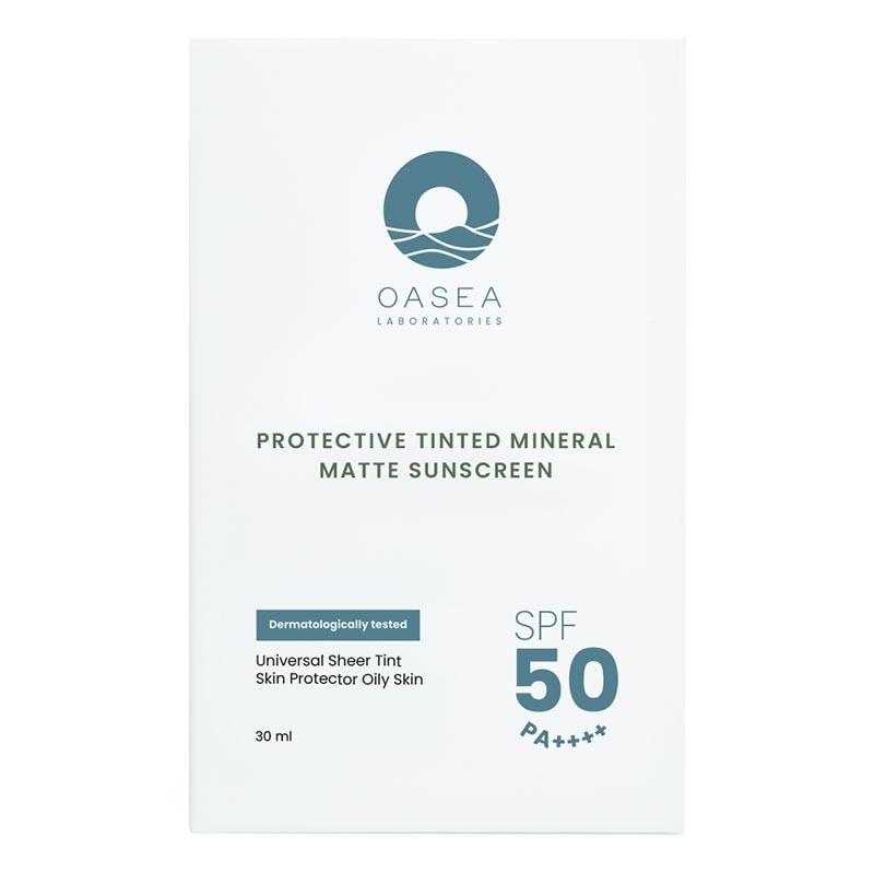 Oasea Protective Tinted Mineral Matte Sunscreen 30ml